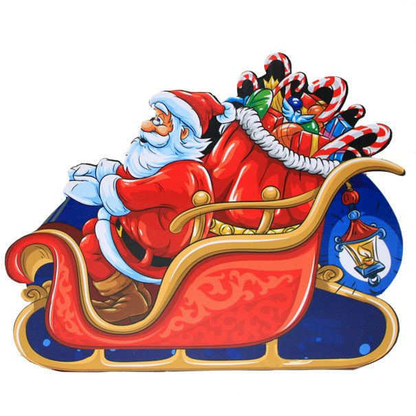Christmas sleigh gift boxes Clearance