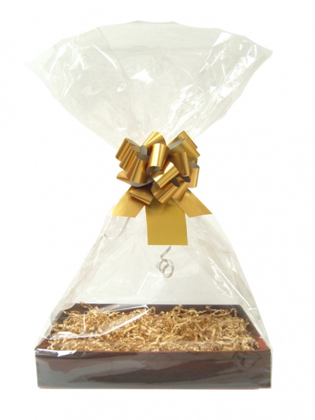 Complete gift basket kit large christmas tray red accessorie